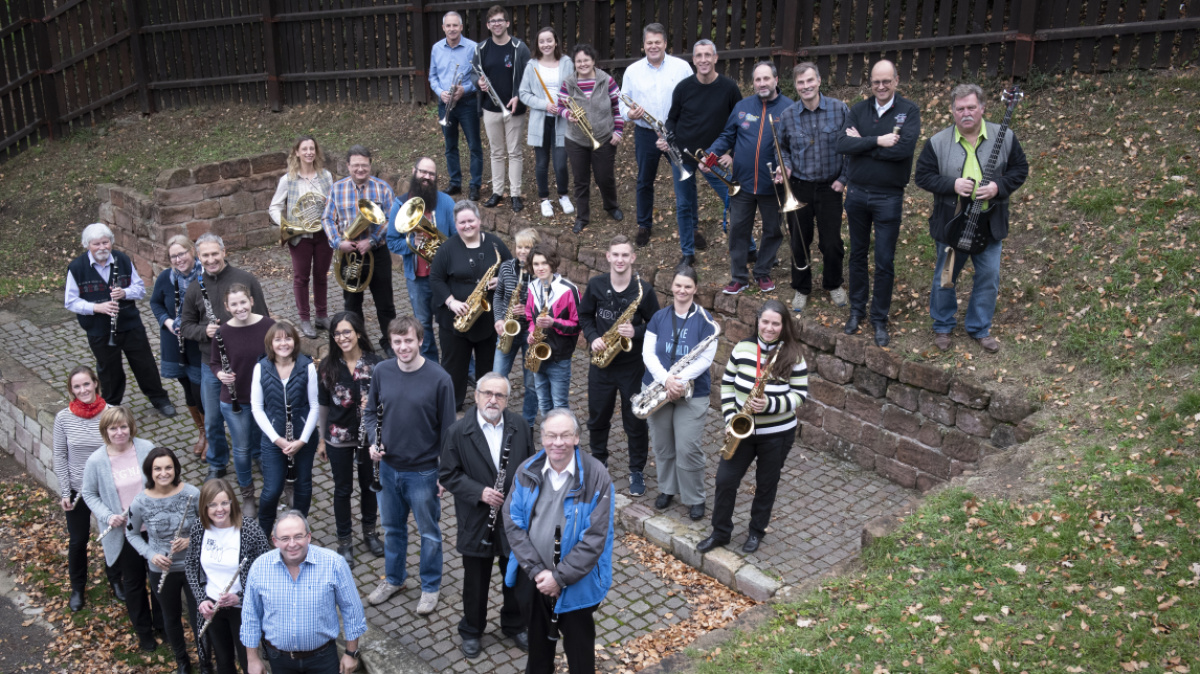 Gruppenbild Stadtkapelle Saarbrücken 